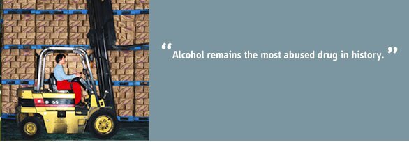 Alcohol remains the most abused drug in history
